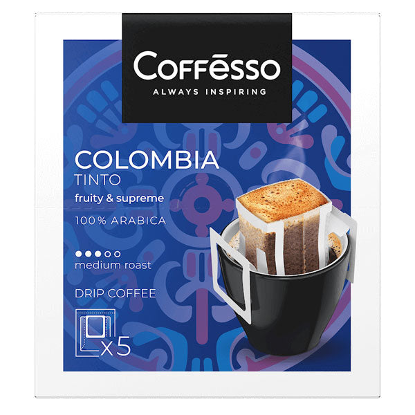 Кофейный порошок Colombia Tinto – 5 x 0,32 унции (5 x 9 г)